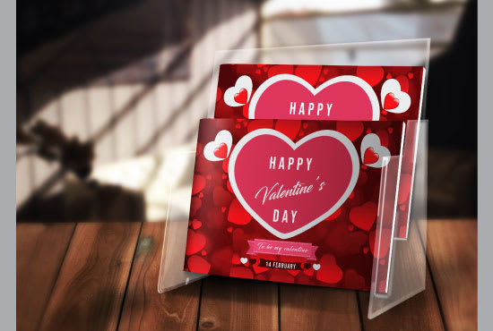 Gig Preview - Create valentine card, christmas and halloween card for you