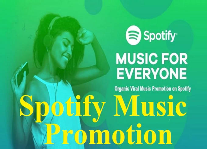 Gig Preview - Do premium organic spotify music promotion to USA people