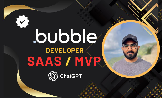 Gig Preview - Do startup mvp saas application bubble io developer