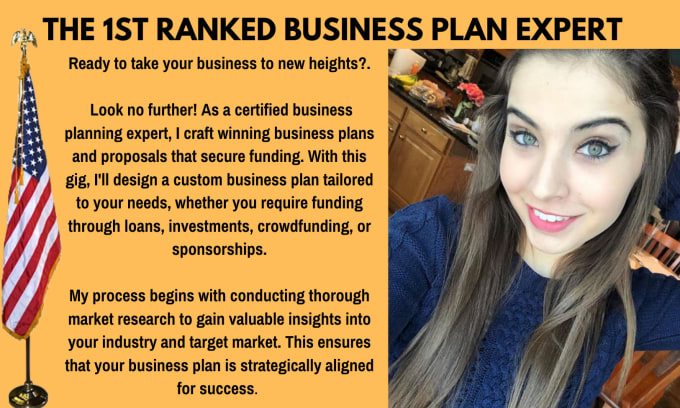 Gig Preview - Create a winning business plan with a tailored financial plan