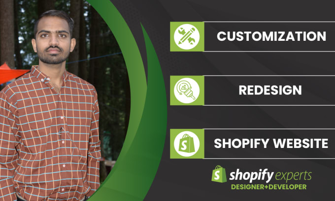 Gig Preview - Customize or redesign shopify website on premium theme