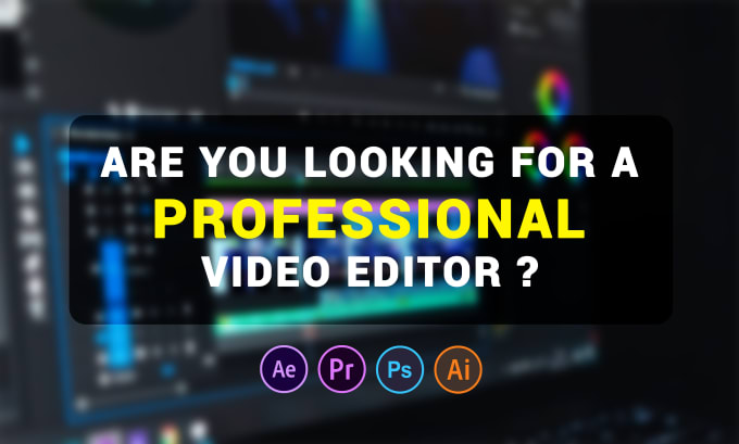 Gig Preview - Do professional video editing within 24 hours