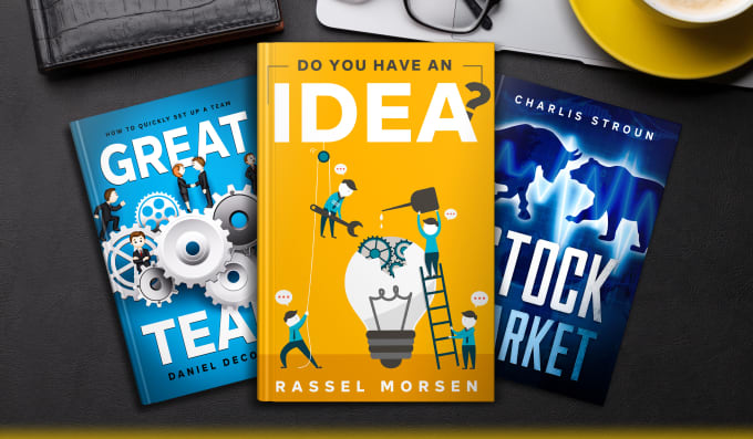 Gig Preview - Design professional business, marketing, nonfiction  and investing book covers