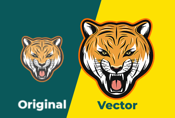 Gig Preview - Do vector tracing, redraw logo in vector format