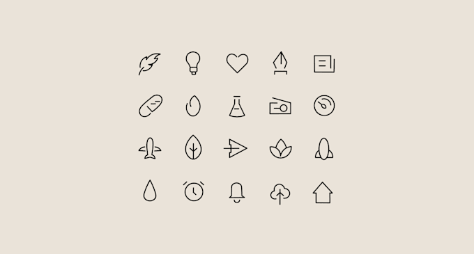 Gig Preview - Design an ultra crisp icon set vector logo