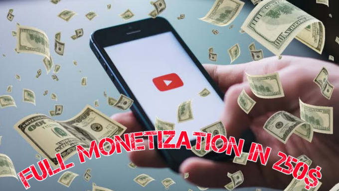 Gig Preview - Do monetization of your youtube channel in 25 days