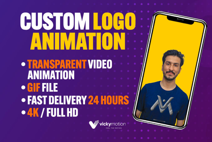 Gig Preview - Create a custom logo animation and intro video