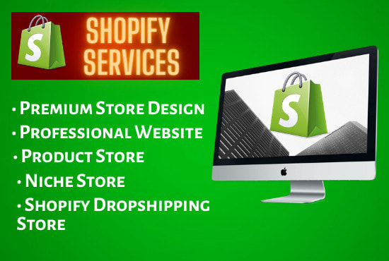 Gig Preview - Build amazing shopify website, dropshipping store site