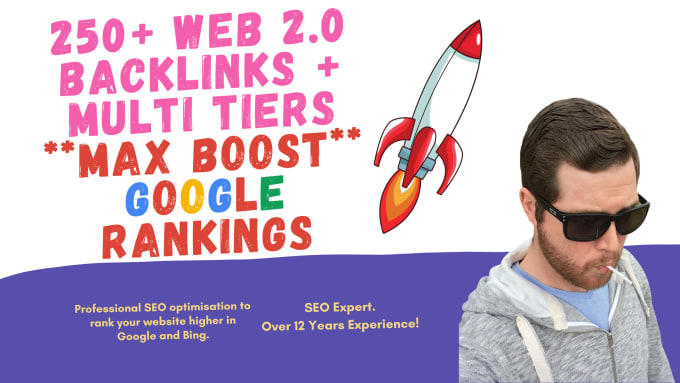 Gig Preview - Build 250 high da backlinks and boost with multi tiers