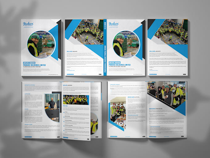 Bestseller - design company profile, business brochure, employee handbook, proposal, reports