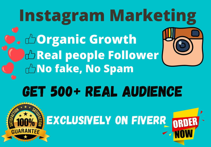 Gig Preview - Do instagram marketing and promotion to grow followers and engagement