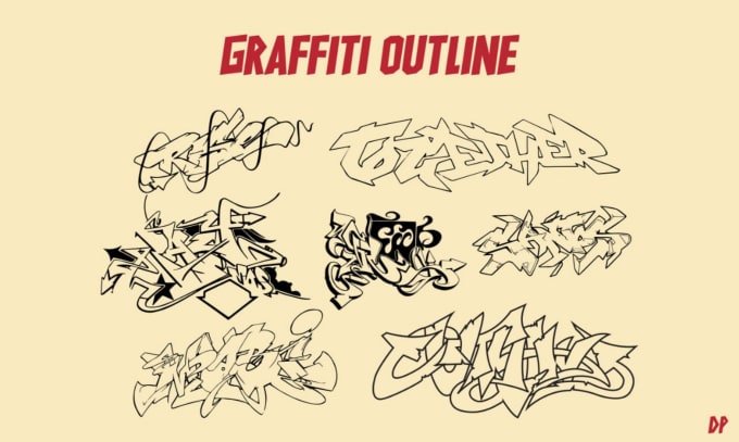 Gig Preview - Design graffiti lettering and character