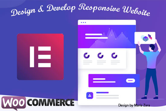 Gig Preview - Develop responsive wordpress website using elementor pro