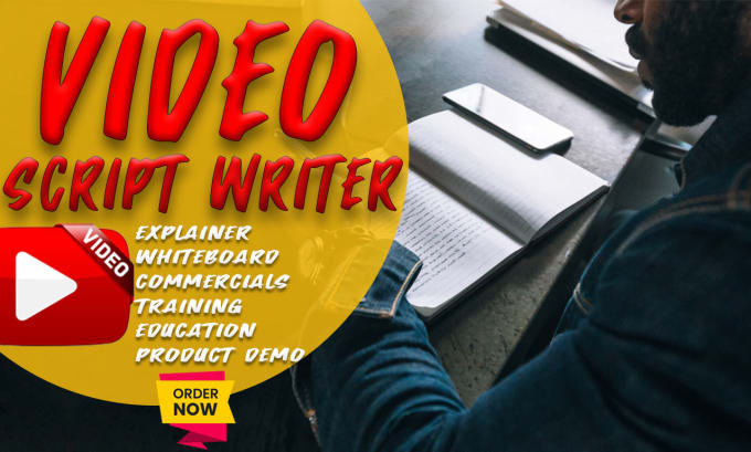 Gig Preview - Write compelling video script 4 explainer n whiteboard 24hr