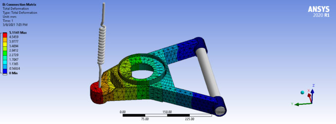 Gig Preview - Do fea stress analysis 3d modeling in solidworks and ansys