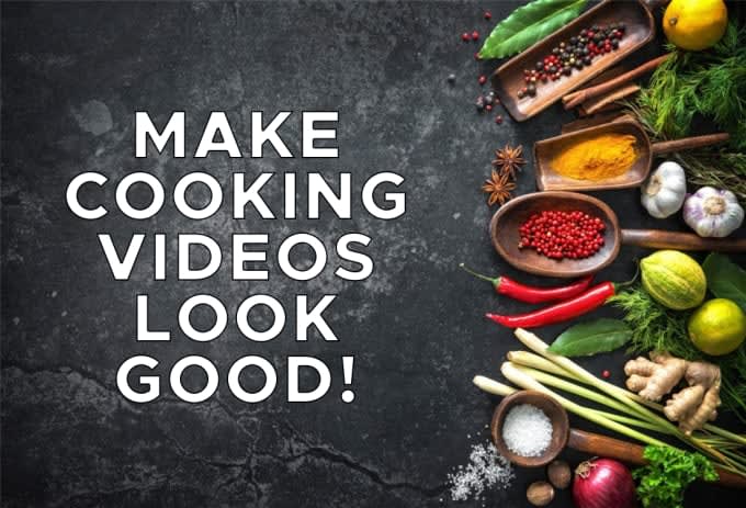 Gig Preview - Create healthy food cooking video recipe