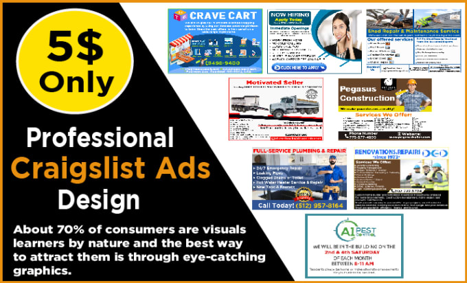 Bestseller - design professional craigslist ads