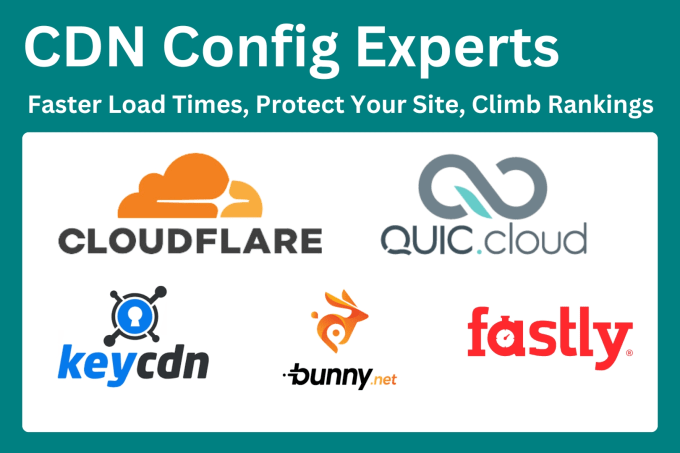 Gig Preview - Configure cloudflare or quic cloud or a CDN of your choice for your site