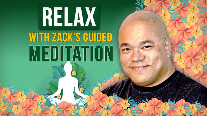 Gig Preview - Record a relaxing guided meditation voice over