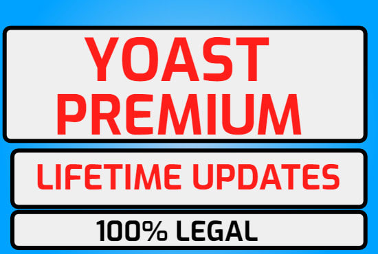 Bestseller - provide yoast SEO premium with lifetime updates