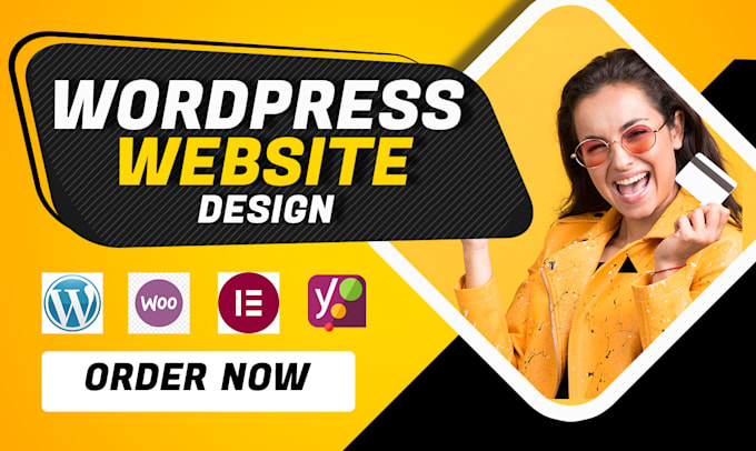 Gig Preview - Create wordpress website design, custom wordpress, business website development