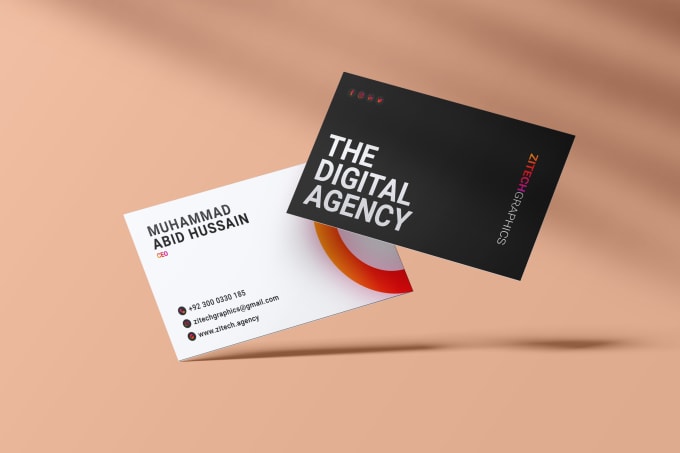 Gig Preview - Create professional business card design and envelope design