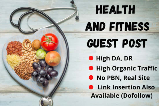 Bestseller - provide quality do follow health guest post backlinks