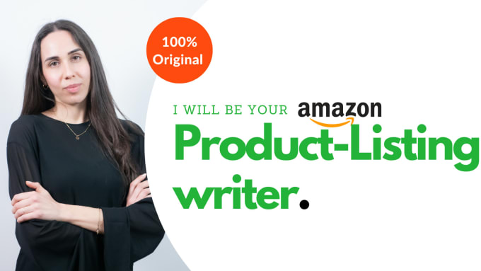 Gig Preview - Write your amazon product listing