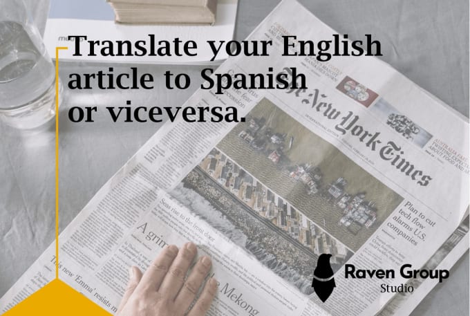 Gig Preview - Translate your blog post or essay from english to spanish