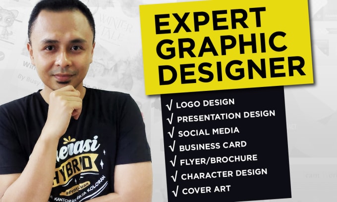 Gig Preview - Be your dedicated graphic designer for custom branding and business identity