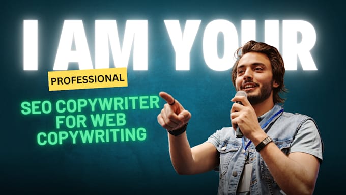 Gig Preview - Be your professional SEO copywriter for web copywriting