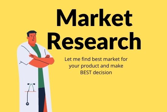 Gig Preview - Do market research for decision making