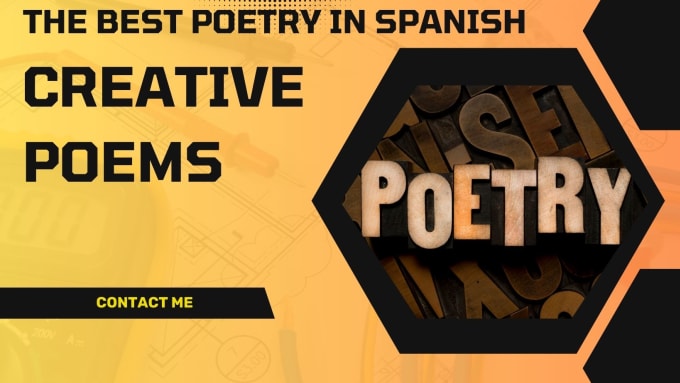 Gig Preview - Write a poem in spanish