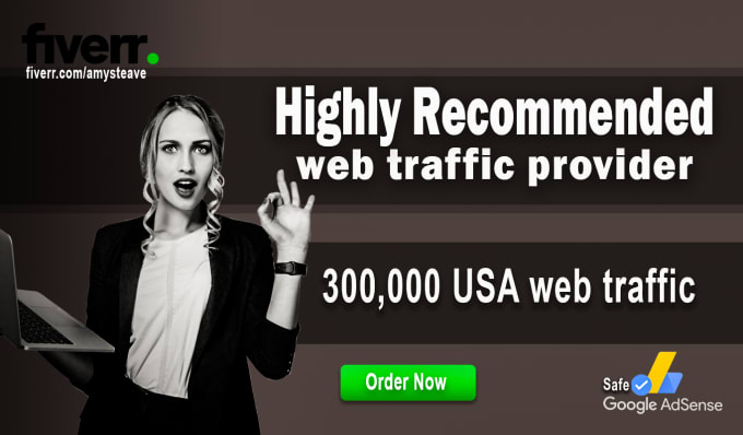 Gig Preview - Send 300,000 USA keyword target, organic traffic for 90 days, fully adsense safe