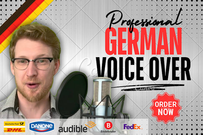 Bestseller - be your professional german voice over