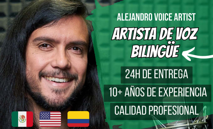 Gig Preview - Voice over in español latino