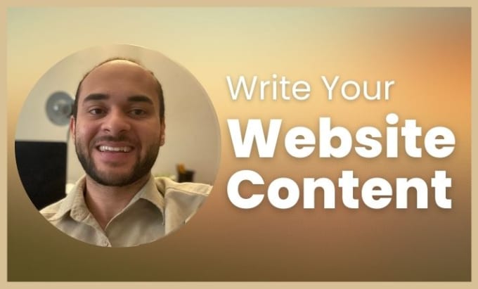 Gig Preview - Write professional content for your website