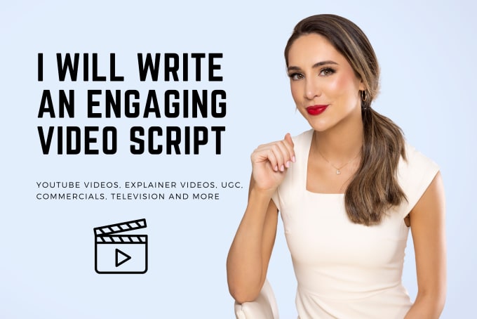 Gig Preview - Write a captivating video script