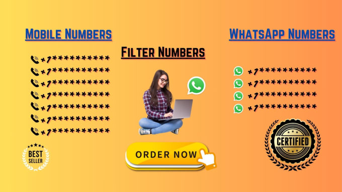 Gig Preview - Filter active whatsapp numbers from your database