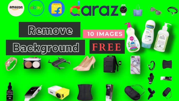 Bestseller - separate  background of your different merchandise images