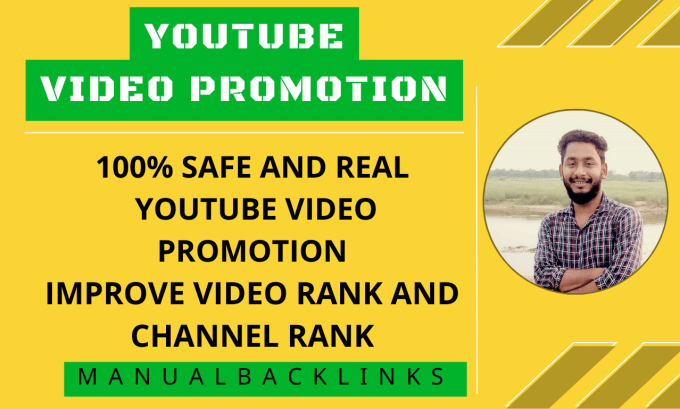 Gig Preview - Provide  fast organic youtube video promotion for ranking