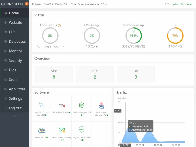 Gig Preview - Install web hosting server on vps