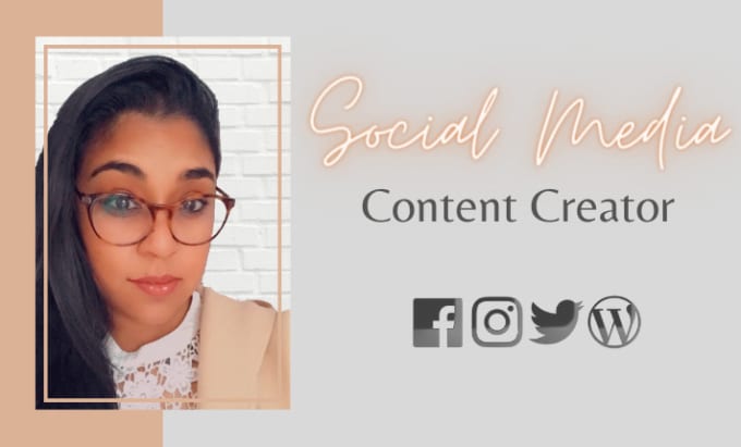 Gig Preview - Be your social media content creator