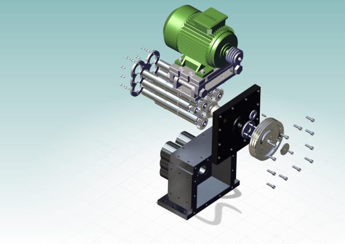 Gig Preview - Design mechanical machines with manufacturing design in solidworks