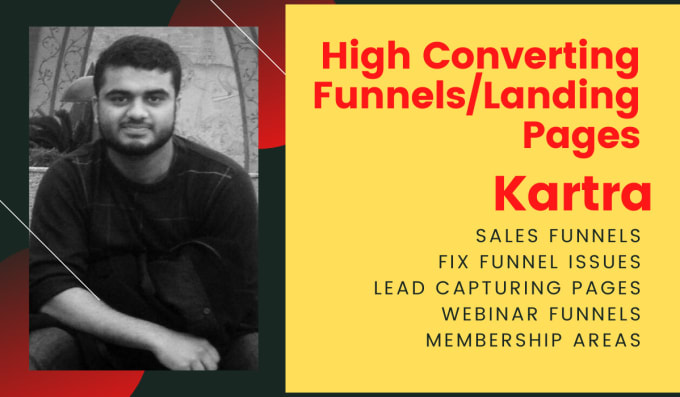 Gig Preview - Design sales funnel, landing pages in elementor,gohighlevel, click funnels 2