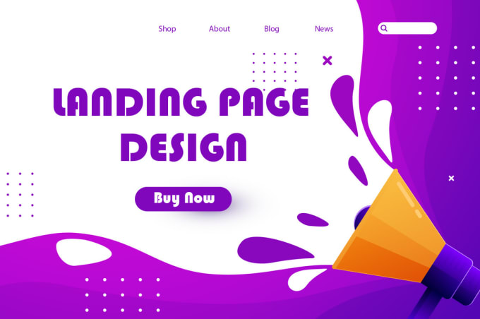 Gig Preview - Design responsive wordpress landing page by elementor