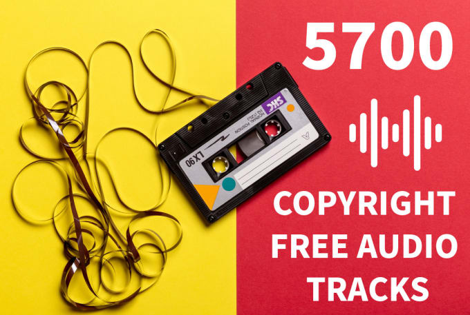 Gig Preview - Deliver 5700 royalty and copyright free songs music