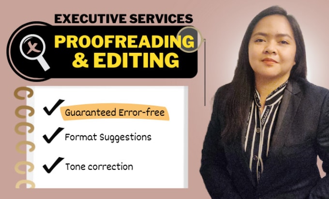 Gig Preview - Expertly proofread and improve your documents