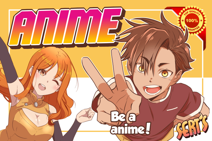 Bestseller - draw character or you in anime style