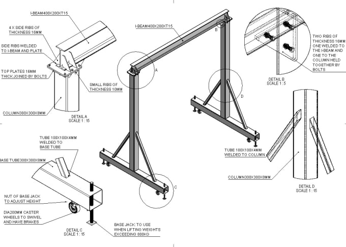 Gig Preview - Provide 2d 3d and shop drawings for your products